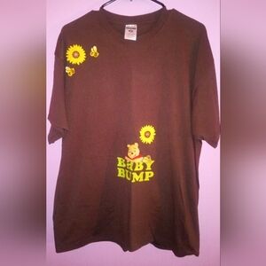 Handmade Baby Bump Tshirt Size XL